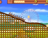 Rollercoaster creator online játék
